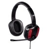 Наушники с микрофоном LH1 Evo.  игровые, 3.5мм Jack, легкий вес, красный с черным, Raptor Gaming     [OhC] (H-52946)