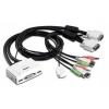 Коммутатор TRENDnet TK-214I 2-порта КВМ-переключатель DVI USB аудио кнопка переключения