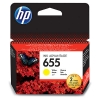 НР №655 Картридж  для принтеров HP DJ  IA 3525/5525/4515/4525, желтый, 600 стр (HP-CZ112AE)
