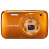 PhotoCamera Olympus VH-210 orange 14.5Mpix Zoom5x 3" 720p 35Mb SDHC CCD IS opt+el металлический корпусLI-70B  (V108010OE000)
