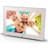 Фоторамка Digma 10.1" PF-1030 1024x600 белый стекло ПДУ Видео (PF-1030 WHITE)