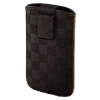 Чехол Velvet Pouch Karo для мобильного телефона, размер XL, коричневый, Hama     [ObG] (H-109383)