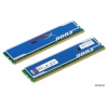 Память DDR3 8Gb (pc-12800) 1600MHz Kingston HyperX Blu, Kit of 2 <Retail> (KHX1600C9D3B1K2/8GX)