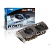 Видеокарта 2Gb <PCI-E> MSI R7870 TWIN FROZR 2GD5 <HD7870, GDDR5, 256 bit, HDCP, VGA, DVI, HDMI, Retail> (912-V274-014)