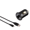 Зарядное устройство автомобильное USB, 5 В/2.1 A, для планшетных компьютеров, черный, Hama     [ObC] (H-108387)