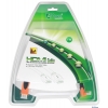 Кабель AOpen  HDMI 19M/M 1.4V+3D/Ethernet  <ACG503R-5M> 5m, 90° разъём,24K Gold plated,Blister
