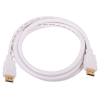 Кабель AOpen  HDMI 19M/M 1.4V+3D/Ethernet  <ACG511W-1.8M> 1.8m/2m , белый, позолоченные контакты
