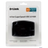 Адаптер D-Link DUB-1340  4-портовый сверхскоростной USB 3.0 концентратор