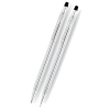 Набор CROSS Century II: шариковая ручка и механический карандаш 0.7 мм, цвет: Lustrous Chrome (350107WG)