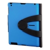 Футляр для Apple iPad 3/4, ф-ция подставки, поликарбонат, голубой/черный, Hama     [OhN] (H-107909)