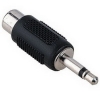 Адаптер RCA "тюльпан" (f) - 3.5 мм Jack (m), моно, Hama     [ObA] (H-43453)