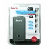 BBURO Адаптер универсальный для нетбуков 220V/выход 7.5 - 19/USB/блистер/ 40Вт/ /5переходников (BUM-0061M40)