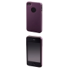 Футляр Rubber для Apple iPhone 4/4S, прорезиненный, пластик, бордовый, Hama     [ObG] (H-107199)