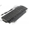 Клавиатура MAYS <LKF-750U> Black <USB> 104КЛ + 8КЛ М/Мед, подсветка клавиш