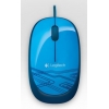 Мышь Logitech M105 синий оптическая (1000dpi) USB (2but) (910-003114)
