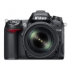 PhotoCamera Nikon D7000 KIT black 16,2Mpix 18-55II 3" 720p SD Набор с объективомLi-Ion  (VBA290KR08)