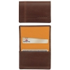 Кожаный футляр Cross Legacy Leather для визитных карточек, тип кожи: гладко-текстурированная, цвет: коричневый > (AC242-2)