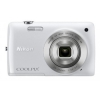 PhotoCamera Nikon CoolPix S4300 white 16,0Mpix Zoom6x 3" 720p 74Mb SDHC EN-EL19  (VMA944E1)