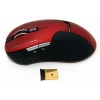 Мышь Oklick 545S черный/красный оптическая (1000dpi) беспроводная USB (2but) (SR-9106)