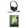 Гарнитура Creative HS450 Skype (51EF0100AA004) /20-20КГц/32Ом/ 110дБ/2.5м/затылочные/открытые/90г/рег гр-ти/ черные (HM Creative HS450)