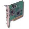CONTROLLER DATAFAB PCI-FW-PLUS (RTL) PCI, IEEE1394, 3 PORT-EXT / 1 PORT-INT