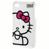 Футляр Hello Kitty для Apple iPhone 4/4S, пластик, белый, Hello Kitty    [OhG] (H-107321)