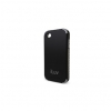 Чехол для iPhone4S (Regatta) из поликарбона + термопластик, черный (iLuv-ICC760BLK)