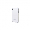 Чехол для iPhone4S (Regatta) из поликарбона + термопластик, белый (iLuv-ICC760WHT)