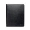 Чехол для iPad4/iPad3/iPad2, (CEOFolio), кожаный на молнии, с отделениями для визиток, стилуса и А5 блокнота, чёрный (iLuv-iCC839BLK)