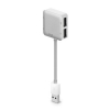 4-Port USB 2.0 Hub (iLuv-iCB709WHT)