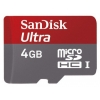 Флеш карта microSDHC 4Gb Sandisk SDSDQYA-004G-U46A bi-colored Card +SD Adapter + Media Manager