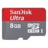 Флеш карта microSDHC 8Gb Sandisk SDSDQYA-008G-U46A bi-colored Card +SD Adapter + Media Manager