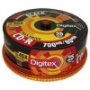 CD-R DIGITEX             700MB 40X SP. <BLACK> уп.25 шт. на шпинделе