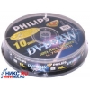 DVD+RW DISC  PHILIPS       4.7GB   4X уп. 10 шт. на шпинделе