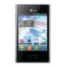 Смартфон LG E400 Optimus L3 серебристо-белый моноблок 3G 3.2" And2.3 WiFi BT GPS