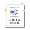 (SD-F08AIR(BL7) Карта памяти Toshiba FlashAir, стандарт SDHC класс 6, 8 Gb (SD6-8GB/T-AIR)