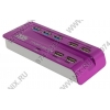 AgeStar <3CH1 Purple> USB3.0 Hub  7-port (3xUSB3.0 +  4xUSB2.0) + б.п.