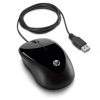 Мышь проводная  HP Mouse X1000, 2,4 ГГц – черная, WinXP/Vista /7, USB Port, 3 кнопки (H2C21AA) (HP-H2C21AA)