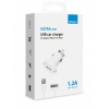 Автомобильное зар./устр. Deppa 1A для Apple кабель Apple 30-pin белый (11203)