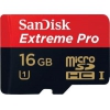 Флеш карта microSDHC 16Gb Class10 Sandisk SDSDQXP-016G-X46 Extreme Pro + adapter
