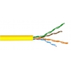 Кабель LANMASTER (LAN-5EUTP-PT-YL) патч-кордовый UTP. 4x2. кат 5E. 200Mhz. PVC. желтый