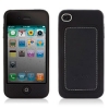 (PH10061-BK) Чехол кожаный BONE Phone Leather для iPhone 4, черный (B-PHONE LEATHER/BK)