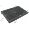 TITAN <TTC-G25T/B2 Black> Notebook Cooler (17-20дБ, 600-750об/мин, 2xUSB2.0, USB  питание, Al)