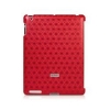 (PA12051-R) Чехол Bone EMBOSSED для iPad New, красный (B-IPAD EMBOSSED/R)