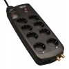 Сетевой фильтр Tripplite TLP82NSATD 2м (8 розеток) черный