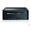 Мини-компьютер ASRock Vision HT 321B/B (Black) <Core i5-3210M, iHM77, Intel HD4000, DDR3*4Gb, HDD*750Gb, ComboDRW/Blu-Ray, GBLan + WiFi, Retail>