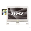 Моноблок MSI AE1920-250RU (White) <Intel Atom D525, Intel NM10, DDR3*2Gb, HDD*320Gb, 18,5'', SuperMultiDVD, GBLan+WiFi, WCam, Free DOS, 65W, Retail> (9S6-A92313-250)