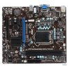 Мат. плата MSI H61M-E23 (G3) <S1155, iH61, 2*DDR3, PCI-E16x, SVGA, DVI, HDMI, SATA II, GB Lan, mATX, Retail>