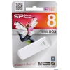 Внешний накопитель 8GB USB Drive <USB 2.0> Silicon Power Ultima U03 White (SP008GBUF2U03V1W)