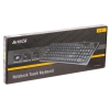 Клавиатура A4Tech  KX-100 USB B(Черный) 104кн, слим